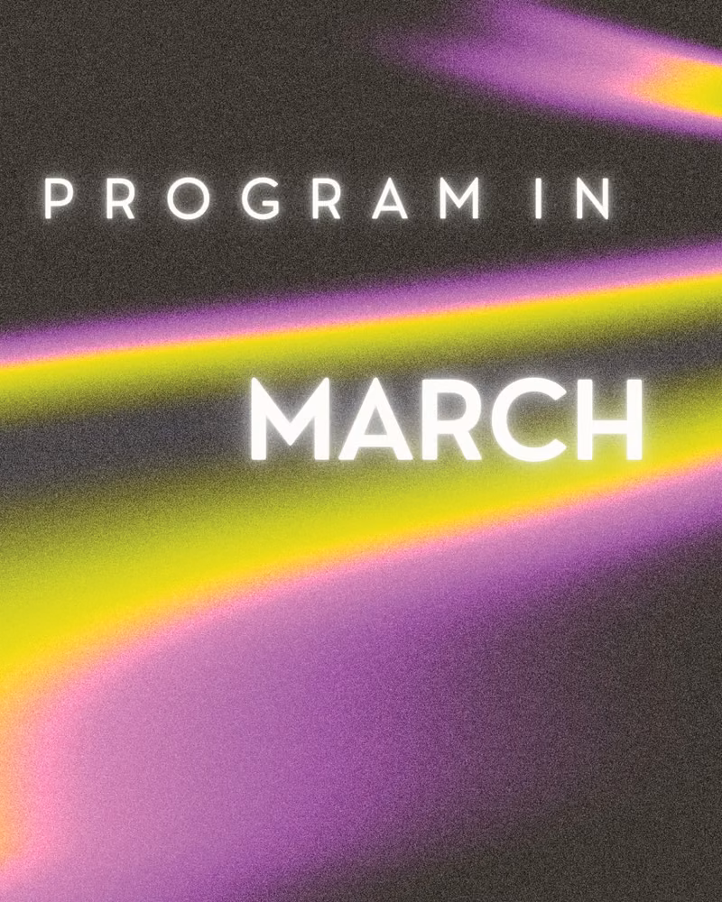 Swipe for our march program! 
We want to apologise in advance if your feet and face will hurt from h