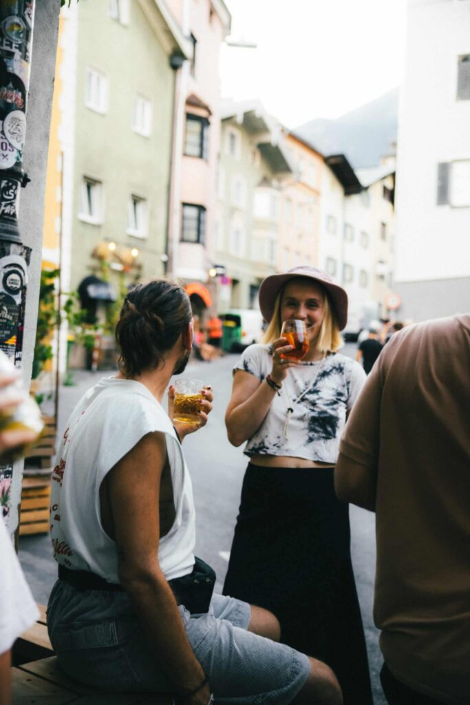 Montagu Bed And Beers Cocktail Bar Hostel Innsbruck Austria Day Drinking Scaled 1