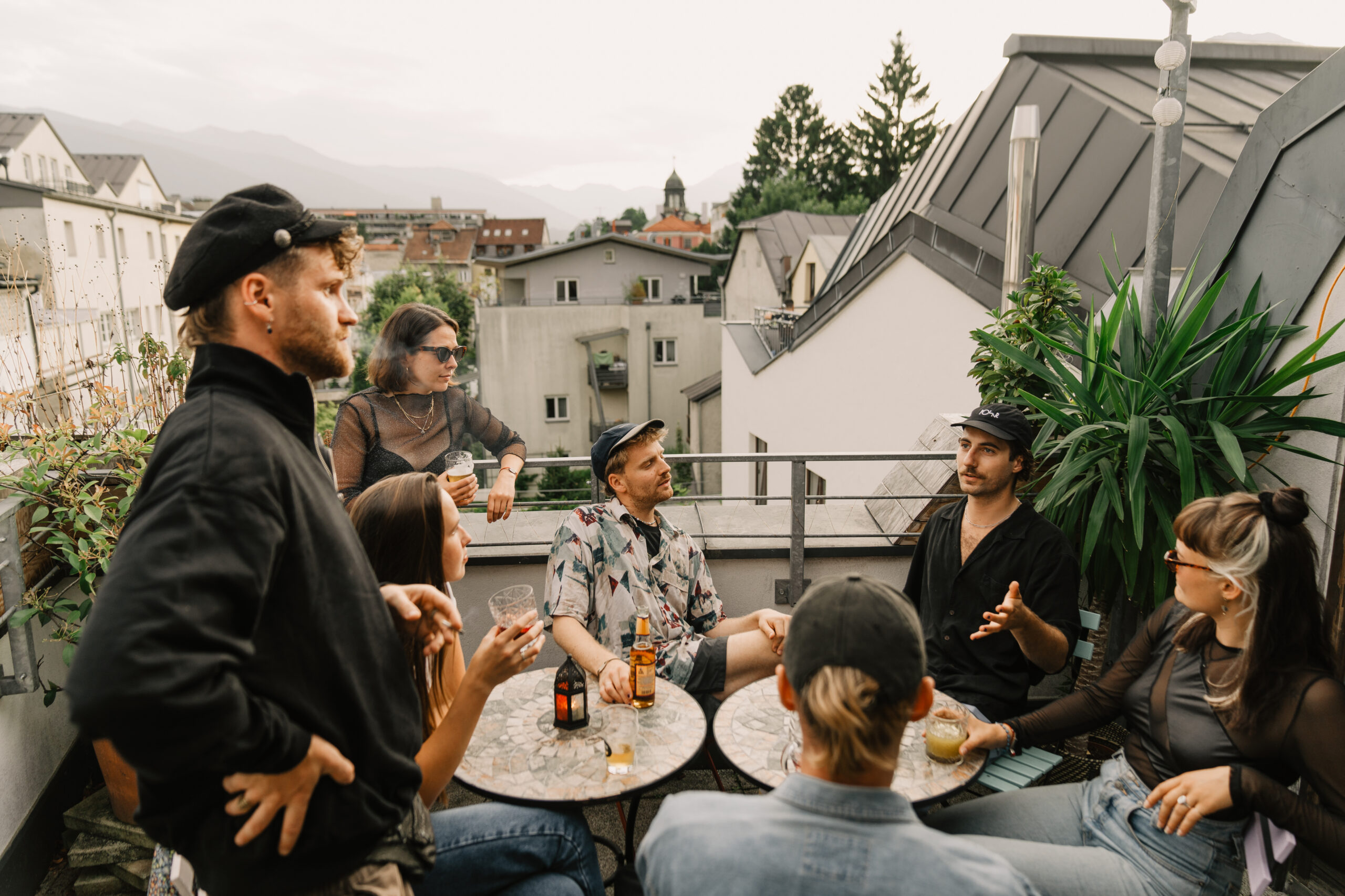 Montagu Hostel Innsbruck Routh Top Terrasse